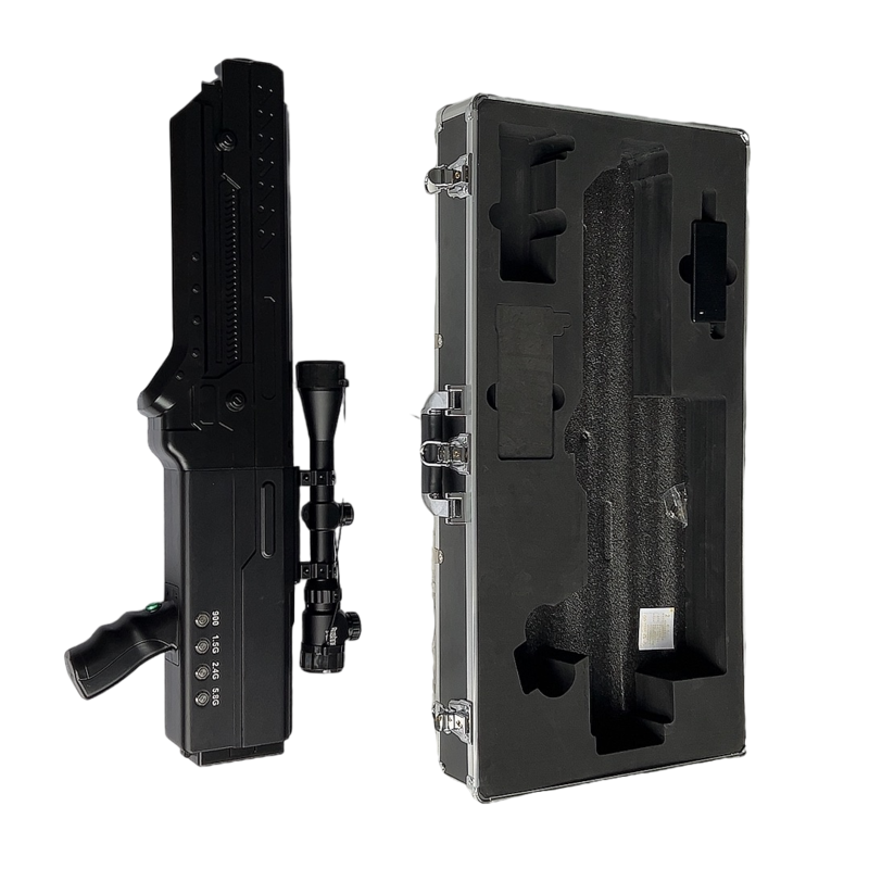  冷水滩手持便携式枪型低空防御反制四通道A型