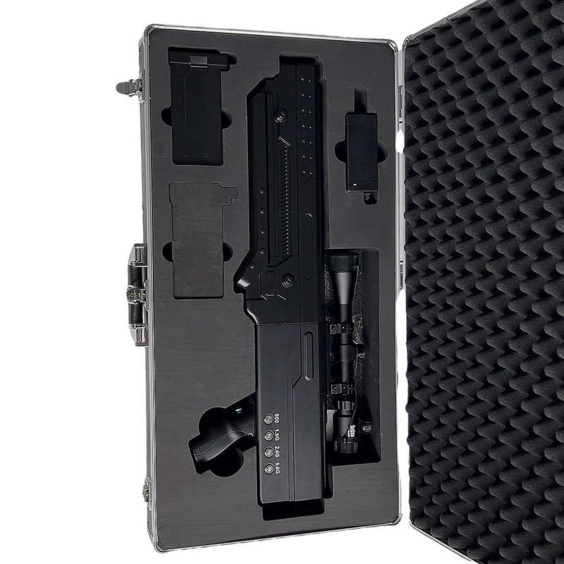  冷水滩手持便携式枪型低空防御反制四通道B型