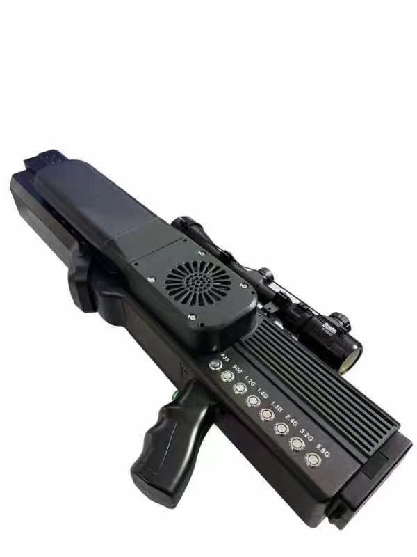  冷水滩手持便携式枪型低空防御反制八通道